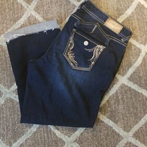 Cropped jeans